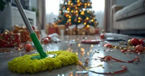 after Christmas clean up