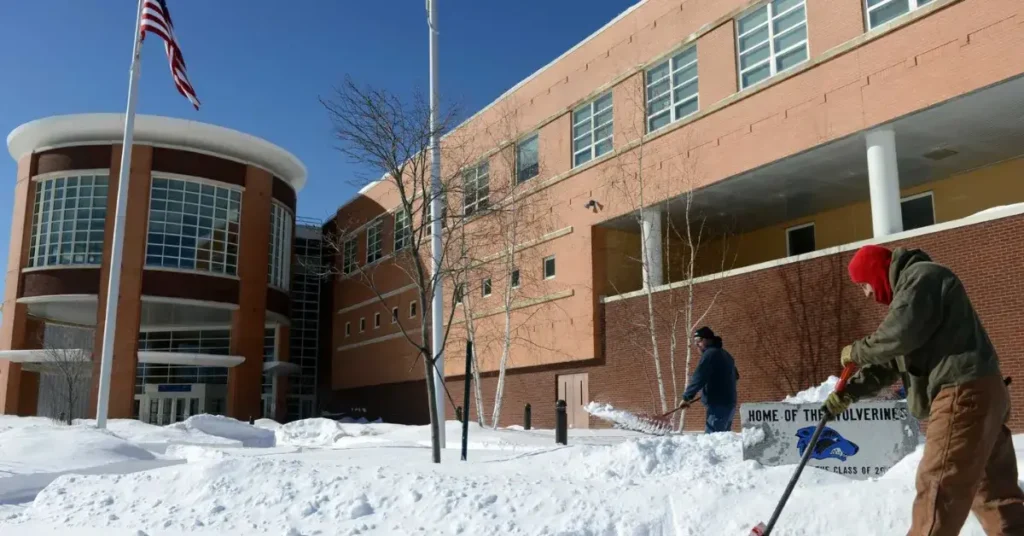 school snow removal